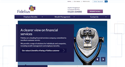 Desktop Screenshot of fidelius.co.uk
